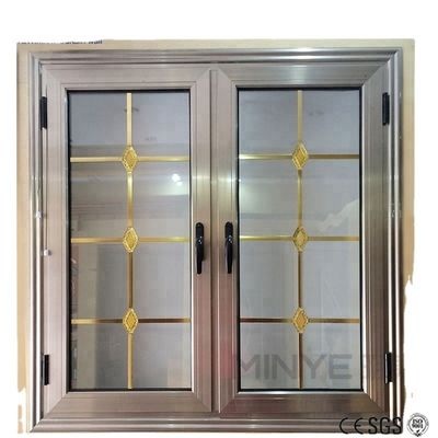 Anpassbarer Doppelverglasung Aluminium-Gehäuse Fenster Schalldämmung und Energieeinsparung
