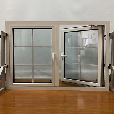 Anpassbarer Doppelverglasung Aluminium-Gehäuse Fenster Schalldämmung und Energieeinsparung