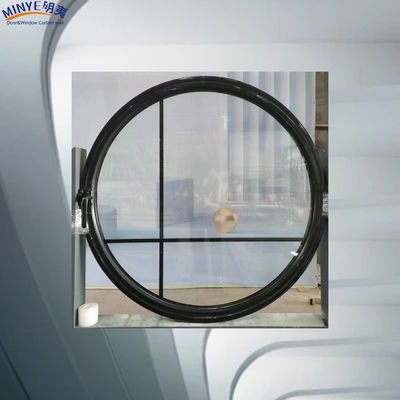 Luxuriöse Aluminium-Rundefenster mit Vision Lite und EPDM-Dichtungssystem