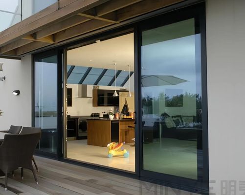 Aluminiumlegierung Glas Lift Schiebetüren für große Ansichten und 21 Jahre Erfahrung