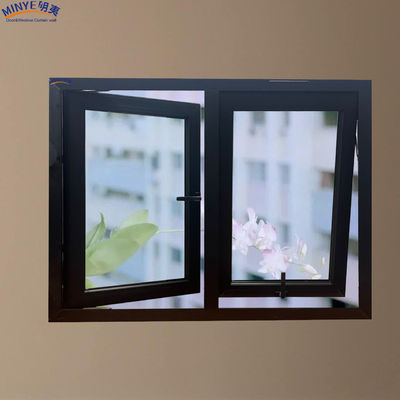 Moderne Design-Thermal Break-Aluminium-Scheibenfenster für die Beschichtung von Baustoffen