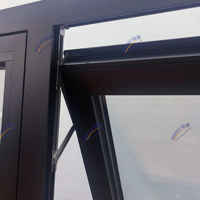 Moderne Design-Thermal Break-Aluminium-Scheibenfenster für die Beschichtung von Baustoffen