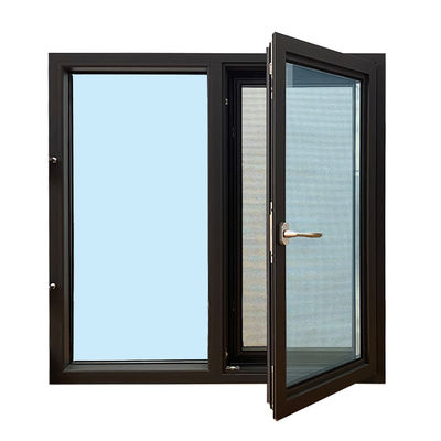 Professionelle Aluminiumlegierung Doppelverglasung Französisch Fenster für Dreifachverglasung Hausfenster