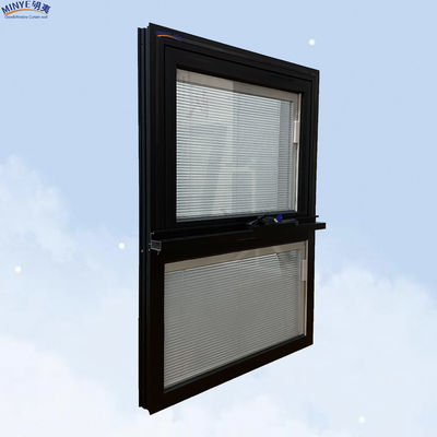 Moderner Luxus Regenfest Aluminiumrahmen Schwingende Markise Fassade Fenster mit Doppelglas