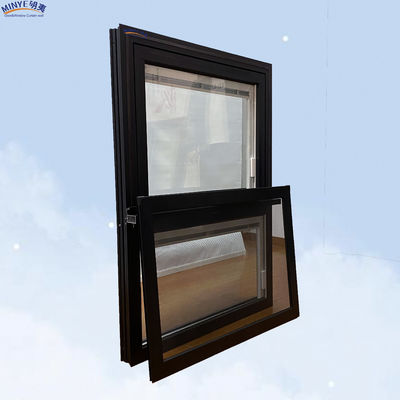 Moderner Luxus Regenfest Aluminiumrahmen Schwingende Markise Fassade Fenster mit Doppelglas