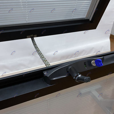 Moderner Luxus Regenfest Aluminiumrahmen Schwingende Markise Fassade Fenster mit Doppelglas