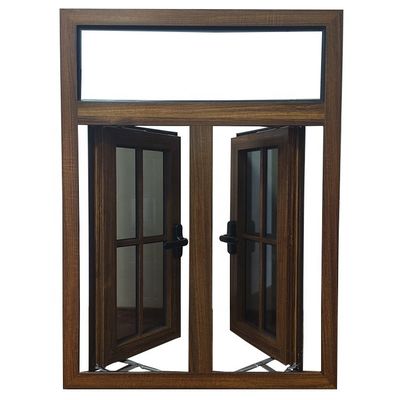 angepasste klare/graue/blaue/grüne/braune Aluminium-Fenster mit Doppelverglasung