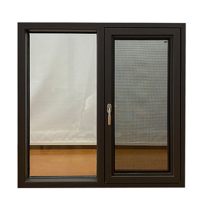 Aluminium-Fenster mit Doppelverglasung und modernem Design