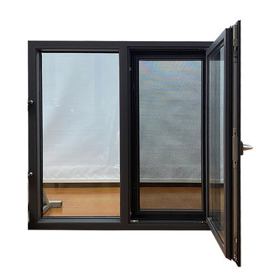 Aluminium-Fenster mit Doppelverglasung und modernem Design