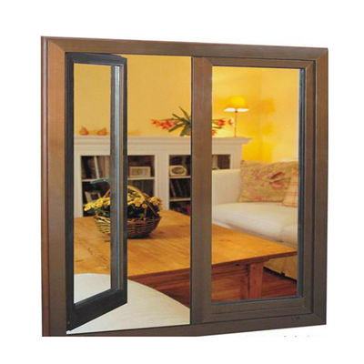Aluminium-Fenster mit Doppelverglasung und modernem Design