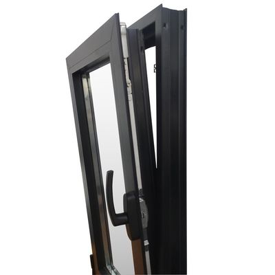 Moderne Design-Stil Thermal Break Neigung-Turn Neigung und Drehen Aluminium-Gehäuse Fenster