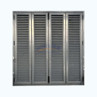 Energievertikal Aluminium Bifold Patio Klappglas Türen Außenfunktion Winddicht
