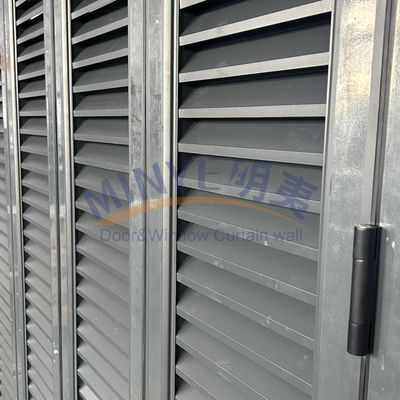 Energievertikal Aluminium Bifold Patio Klappglas Türen Außenfunktion Winddicht