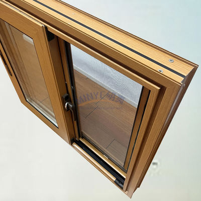 Customized Aluminium-Schiebefenster für das Haus Impact Hurrikan-resistente Fenster und Türen