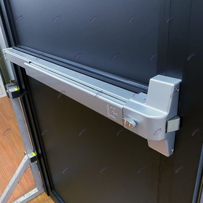 Verbessern Sie Ihre Außentüren mit einer schwarzen Aluminium-Einzweigtür mit einer Dicke von 2,0 mm