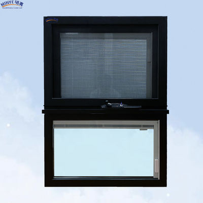 Doppelverglasung, wasserdichtes Markisefenster, Aluminiumprofilfenster zur Schalldämmung
