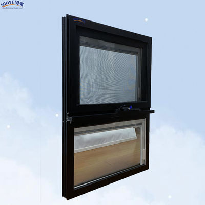 Doppelverglasung, wasserdichtes Markisefenster, Aluminiumprofilfenster zur Schalldämmung