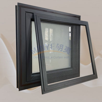 Speziell entworfene Grills in Glas Thermal Break Zwei-Wege-Offene Neigungs-Wende Casement-Fenster