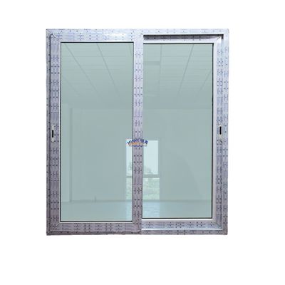 Energieeinsparung Doppelgehärtetes Glas UPVC PVC Schiebefenster Für Patio Vinyl Glasfenster
