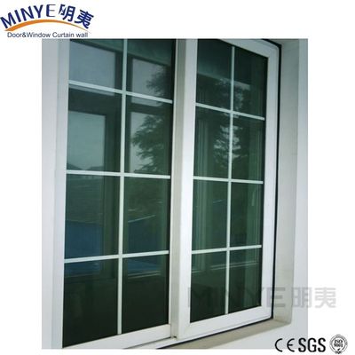 Energieeinsparung Doppelgehärtetes Glas UPVC PVC Schiebefenster Für Patio Vinyl Glasfenster