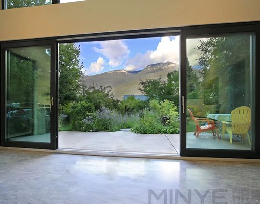 Modernes Design Aluminium-Innenraum Französische Türen mit Energieeinsparung und Wärmedämmung