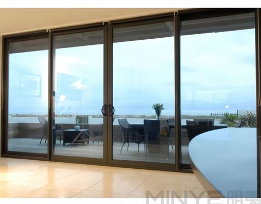 Modernes Design Aluminium-Innenraum Französische Türen mit Energieeinsparung und Wärmedämmung