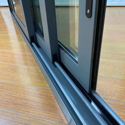 Wohnzimmer Energie Thermal Break Aluminium Schiebefenster mit ISO9001 CE-Zertifikat