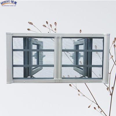 Villa modernes Design Aluminium-Legierung Fassadenfenster mit thermischen Bruch und maßgeschneiderte Farbe