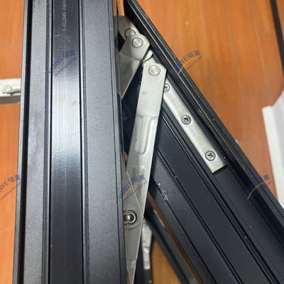 angepasste Farben Aluminium-Gehäuse und Markise Fenster mit doppelt gehärtetem Glas