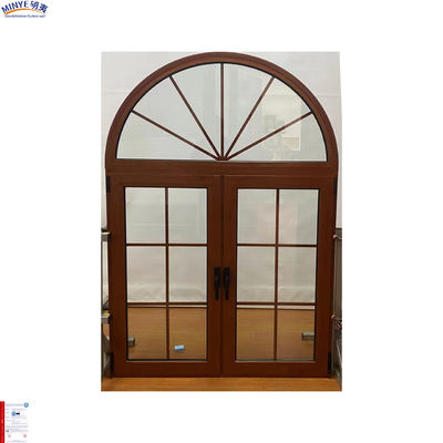 Vertikales Fenster aus Aluminium mit französischem Fassaden Die perfekte Kombination aus Stil und Funktion