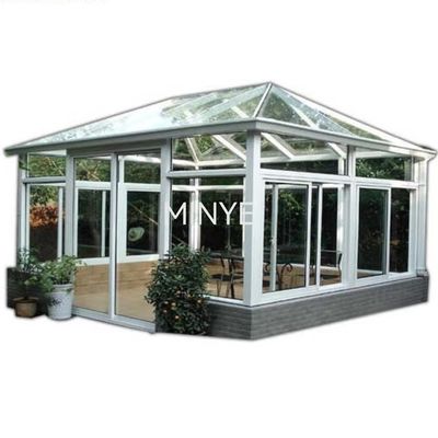 Genießen Sie die Natur in Bequemlichkeit mit Sonnenzimmer Glas Haus Aluminiumlegierung Materialrahmen