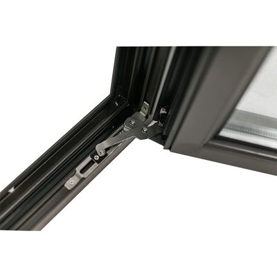 Thermal Break Aluminium-Fenster mit doppelt gehärtetem Glas und angepassten Farben