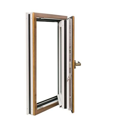 Holzkorn Design Thermal Break Aluminium Neigungs- und Drehfenster mit doppelt gehärtetem Glas
