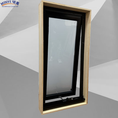 Aluminiumrahmen mit Doppelgehärtetem Glas und Holzunterrahmen