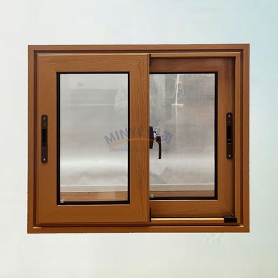 Postmoderne Design-Stil Gleitfenster für Zuhause und Büro Winddichte Funktion
