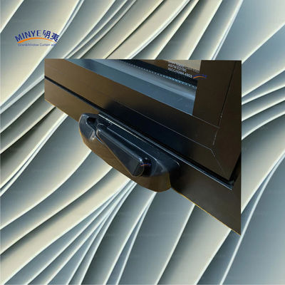 Moderne Wärmebremse aus Aluminium-Fenster mit geteiltem Streifen, doppelgehärtetes Glas