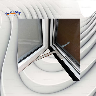 Thermal Break Aluminium-Fenster mit abnehmbarem Bildschirm und Doppelfarbdesign