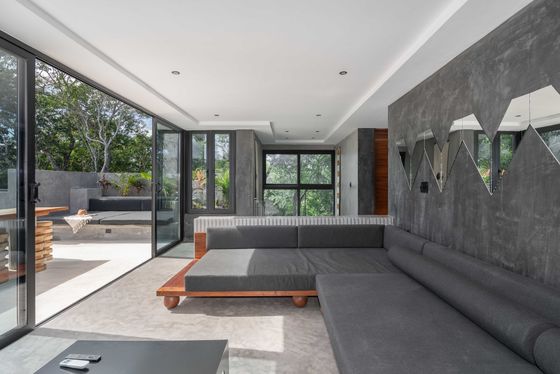 Wasserdichte Stacker Tür für Haus Terrasse Design Wärmedämmung Schalldichte Energie sparen