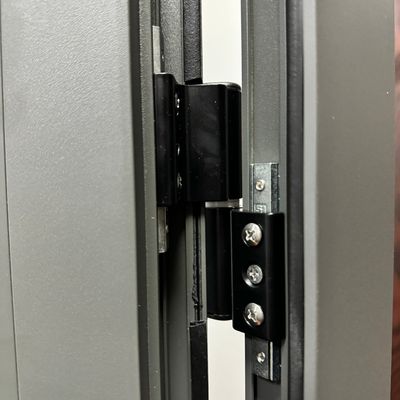 Glasfaser-Bildschirm-Netzwerk Material Glas Schwingetür Shop Villa Grafikdesign Lösung