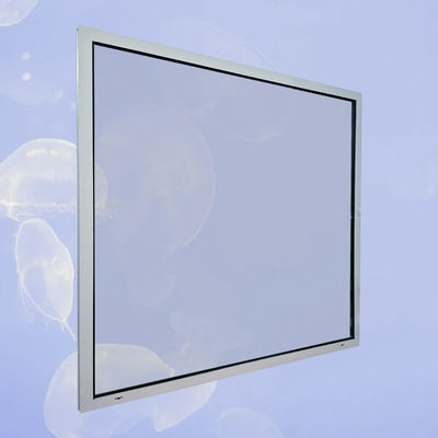 Aluminiumrahmen Doppelgehärtetes Glas Schwarzes Bildfenster zur Produktwerbung