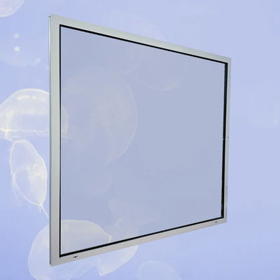 Aluminiumrahmen Doppelgehärtetes Glas Schwarzes Bildfenster zur Produktwerbung
