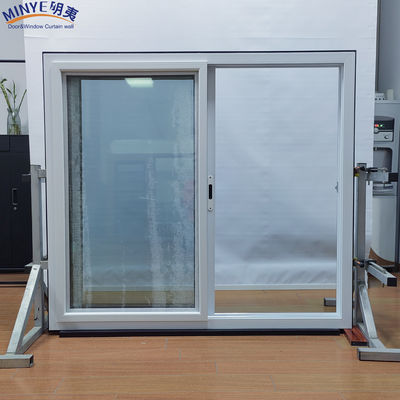 angepasste Doppelglasrutschenfenster mit speziellem Design von in Glas integrierten Grills