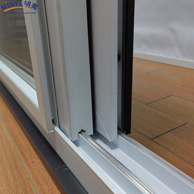 angepasste Doppelglasrutschenfenster mit speziellem Design von in Glas integrierten Grills