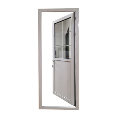 Herstellen Sie Ihre eigene Größe Hiseng Modern House Wetterfest Außen PVC Verkleidung Tür Upvc Tür