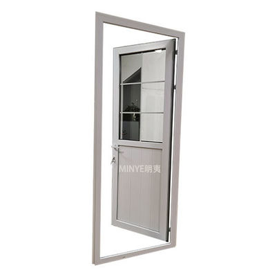 Herstellen Sie Ihre eigene Größe Hiseng Modern House Wetterfest Außen PVC Verkleidung Tür Upvc Tür