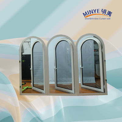 Aluminiumfenster mit horizontaler Öffnungsform