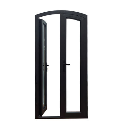 angepasste Farbe Front-Entry Casement Tür für Zuhause und Gewerbe in Aluminiumlegierung