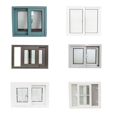 Schieben Upvc Doppelverglasung Fenster Grills in Glas Integration für einfache Wartung