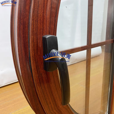 Modernes Design-Wärmebrüche aus Aluminium-Runden-Fenstern mit individuellen Farben und guter Dichtung
