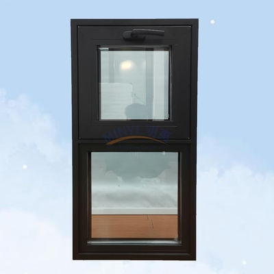 Hochfeste, pulverbeschichtete, chinesische Aluminiumwahnfenster mit individuellem Design